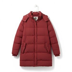 Elegant Burgundy Ski & Snow Jacket for Women